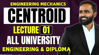 CENTROID LECTURE 01 ENGINEERING MECHANICSPRADEEP GIRI SIR [upl. by Doll114]