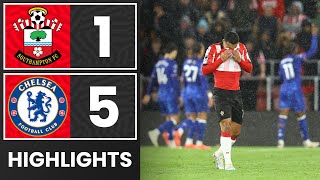 HIGHLIGHTS Southampton 15 Chelsea  Premier League [upl. by Violeta]