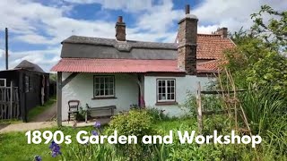 I travel back to the 1890s at Fen Cottage Gardens and Workshop Wicken Fen [upl. by Allistir338]