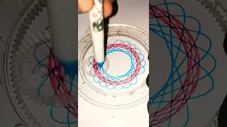 Furniture Makeover with Spirograph Patterns  Satisfying Spiro Drawing ASMR art shorts [upl. by Kersten]