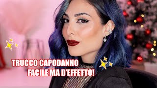 TRUCCO CAPODANNO 2023 FACILE MA DEFFETTO 🔥  AMBRA JESS [upl. by Owain]