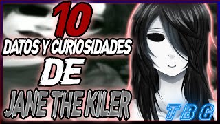 TOP 10 DATOS Y CURIOSIDADES DE JANE THE KILLER  TOP TERROR [upl. by Ginni69]