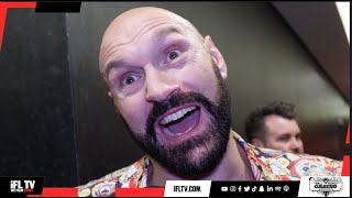 YOU GOT COCKY amp GOT KNOCKED OUT  TYSON FURY REACTS TO ANTHONY JOSHUA DESTROYING FRANCIS NGANNOU [upl. by Liponis663]