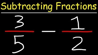 Subtracting Fractions [upl. by Dnalra]