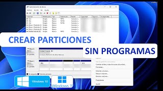 ✅COMO CREAR PARTICIONES DE DISCO DURO en Windows 11 ☑️✅SIN PROGRAMAS 2024 [upl. by Madelaine]