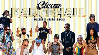 2023 Dancehall Mix Clean  New Dancehall Songs Clean 450 Masicka Alkaline Valiant KraffSkeng [upl. by Odeen]