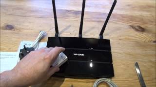 TPLink N600 Wireless Dual Band ADSL2 Modem Router TDW8980 unboxing and review [upl. by Elrod]