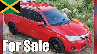 2013 Red Toyota Fielder For Sale in Saint James Jamaica [upl. by Lowrance769]