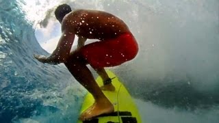 GoPro HD HERO Camera Tavarua Barrels with Jon Roseman [upl. by Womack]