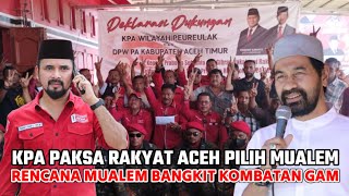 KPA Paksa Rakyat Aceh Untuk Pilih Mualem  Rencana Mualem Bentuk Lagi Kombatan Diskusi Waled Bugeng [upl. by Mabel]