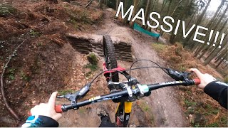 SMASHING BLACK RUNS AT ROGATE DOWNHILL [upl. by Harsho]