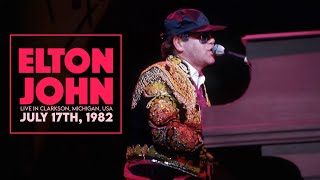 Elton John  Live in Detroit July 17th 1982  2024 UPGRADE [upl. by Angelo77]