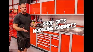 Shop Gets Moduline Cabinets [upl. by Arawaj]