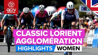 Lots Of Action On Punchy Circuit  Classic Lorient Agglomération  Trophée Ceratizit 2022 Highlights [upl. by Padriac]