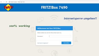 JEDE INTERNETSPERRE UMGEHEN AUCH FRITZBOX [upl. by Ahens709]