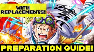 OPTC TM SHawk Preparation Guide With Replacements One Piece Treasure Cruise [upl. by Kcirddot692]