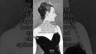 Ironically its is now consider a masterpiece  Madame X by John Sargent art history arthistory [upl. by Nivrehs]