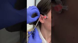 Forward helix piercing szúrás [upl. by Noloc]