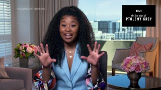 Dominique Fishback talks Samuel L Jackson new ‘Transformers’ film [upl. by Omsoc]