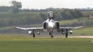 Waddington Airshow Arrivals 2012  Airshow World [upl. by Halyahs540]