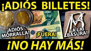 ¡ADIÓS A LOS BILLETES BANXICO ANUNCIA RETIRO DE CIRCULACIÓN [upl. by Lerual]