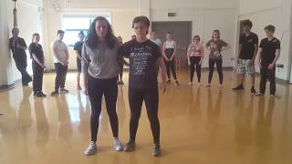 Frantic Assembly Workshop 2017  Squeeze Duets [upl. by Milas459]