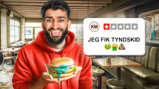 SPISER DANMARKS KLAMMESTE BURGER [upl. by Sudnac160]