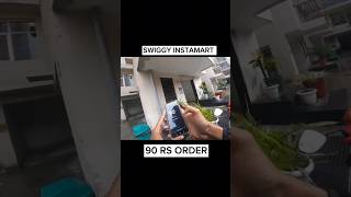 SWIGGY INSTAMART ORDER uberdriver automobile biketaxi rapido swiggy food motovlog [upl. by Ueik]