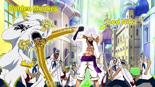 The Best Battle in One Piece The Four Emperors Luffy Vs Kizaru At Sabaody  Anime One Piece Recaped [upl. by Arvonio]