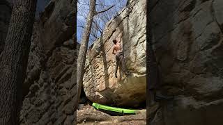 The Merovingian v6 Stone Fort Bouldering  Little Rock City Bouldering [upl. by Nilekcaj]