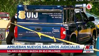 Estos serán los salarios máximos y mínimos de funcionarios del Poder Judicial [upl. by Akiemehs168]