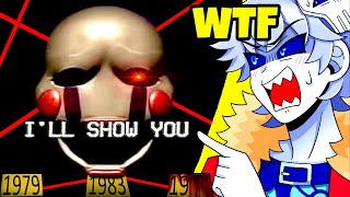 100 Blind Reaction To FNAFs Full Story amp Lore [upl. by Christen]