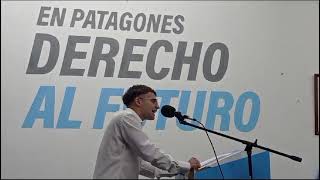 Tomas Echarren referente de la juventud peronista de Patagones [upl. by Giffie843]