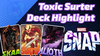 Toxic Alioth Surtur is good as expected  Marvel SNAP Deck Highlight [upl. by Howey]