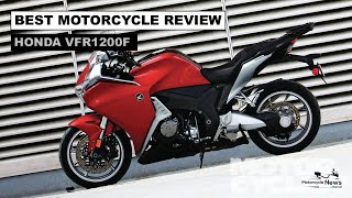 HONDA VFR1200F BEST MOTORCYCLE REVIEW 16v V4 six gears [upl. by Aicena]