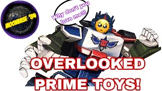 5 UNDERAPPRECIATEDOVERLOOKED OPTIMUS PRIME TOYS 40 YEARS OF PRIME EPISODE 6 [upl. by Andeee]