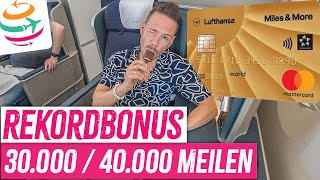 Maximal 40000 Miles amp More Meilen für die Miles amp More Gold  YourTravelTV [upl. by Ruffo]