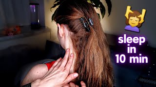 ASMR Hair 💆‍♀️ Nape amp Neck Attention sleep in 10 mins   No Talking [upl. by Shakti]