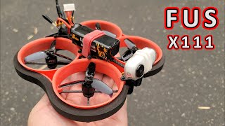 FUS X111 Pro Micro Cinewhoop Review 🛸 [upl. by Leinehtan]