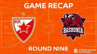 Highlights Crvena Zvezda mts Belgrade  Baskonia Vitoria Gasteiz [upl. by Broida]