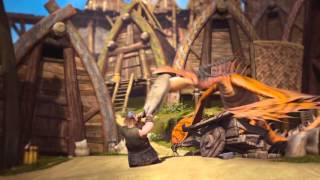 DreamWorks Dragons Riders of Berk  The Official Trailer [upl. by Monarski]