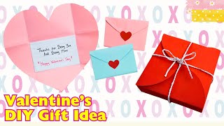 QUICK amp EASY DIY GIFT IDEAS 💗｜Valentine Day Ideas｜The Cutest Gift Box Ever｜Origami Crafts [upl. by Anitsyrc]