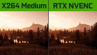 X264 Medium vs RTX NVENC  Comparison [upl. by Dabbs760]