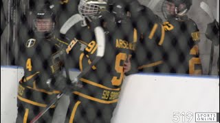 PJHL  New Hamburg Firebirds vs Tavistock Braves [upl. by Zamir]