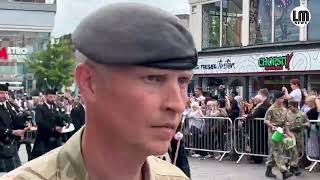 Armed Forces parade Leicester 2024 [upl. by Dauf]