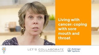 Living with cancer coping with sore mouth and throat [upl. by Lleddaw]