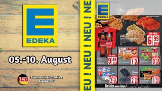 EDEKA Prospekt  Gültig von 05082024  Supermarkt Prospekte amp Angebote DE [upl. by Aititil]