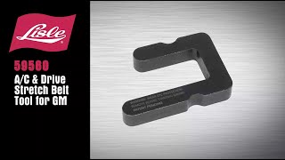 Lisle 59560 Stretch Belt Tool for GM [upl. by Sukramaj]