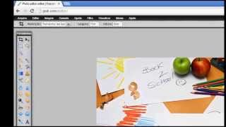 Edição de Imagens  Aprendendo a cortar e redimensionar imagens no Pixlr [upl. by Hunley]