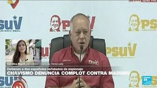 Informe desde Caracas Diosdado Cabello denuncia complot en contra de Maduro [upl. by Meares]